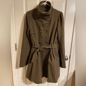 Flared Army Style Jacket Women Size M